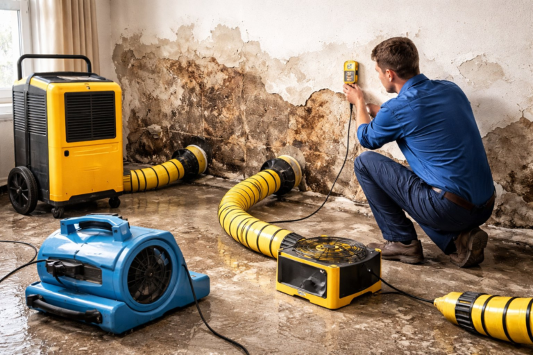 Jak osuszyć ścianę po zalaniu? Skuteczny poradnik krok po kroku