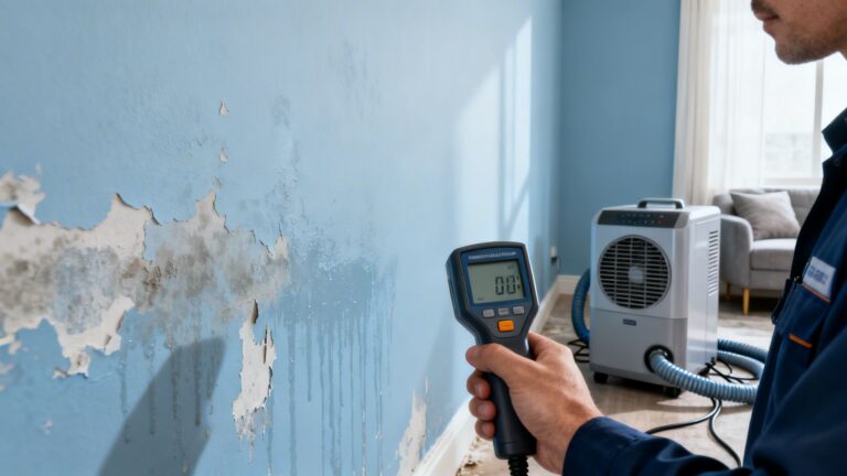 Jak osuszyć ścianę po zalaniu? Praktyczny poradnik bez paniki