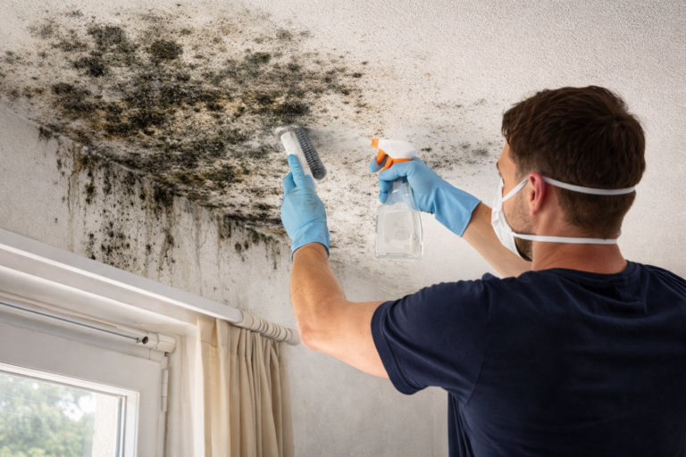 Pleśń na suficie: Skąd się bierze i jak skutecznie usunąć problem