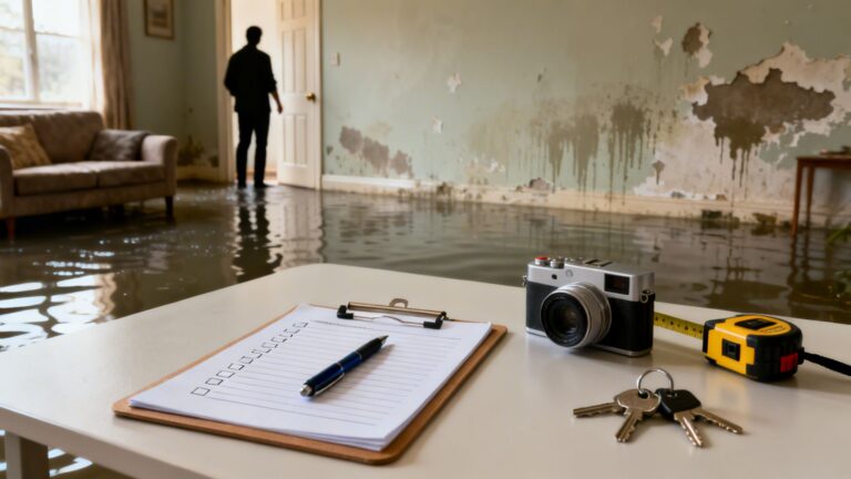 Protokół zalania mieszkania: jak go napisać, by dostać odszkodowanie?