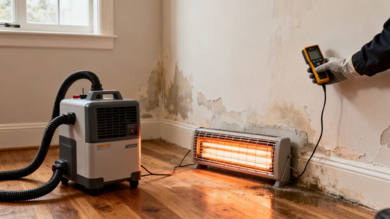 Osuszanie budynków po zalaniu: co robić, a czego unikać? Poradnik krok po kroku