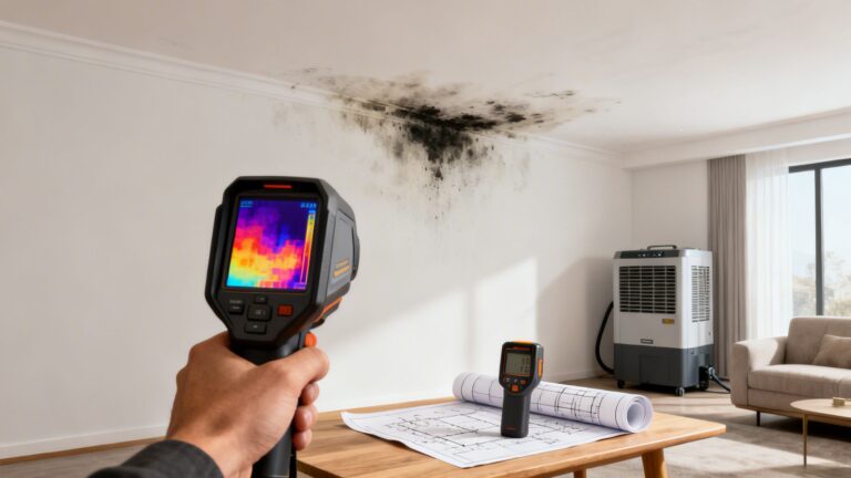 Grzyb na suficie? Skuteczny plan działania w 4 krokach