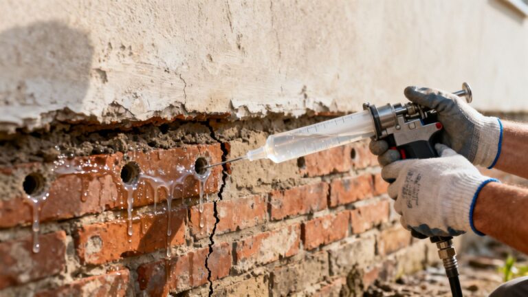 Co to jest iniekcja budowlana i jak ratuje dom przed wilgocią