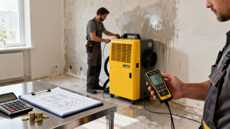Osuszanie budynków cena 2026 – ile naprawdę kosztuje i od czego zależy?